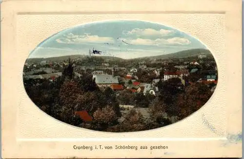 56971 - Deutschland - Kronberg , Cronberg im Taunus von Schönberg aus gesehen - gelaufen 1913