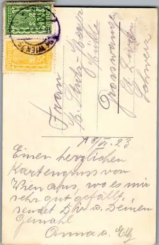 56977 - Wien - Wien , Dom und Metropolitan Pfarrkirche zu St. Stefan , Stephansdom - gelaufen 1923