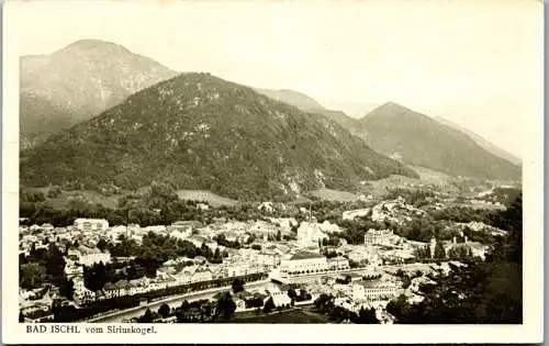 57000 - Oberösterreich - Bad Ischl , vom Siriuskogel , Panorama - nicht gelaufen