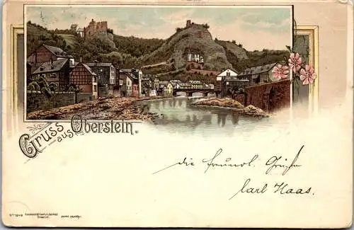 57025 - Deutschland - Oberstein , Gruss aus - gelaufen 1898