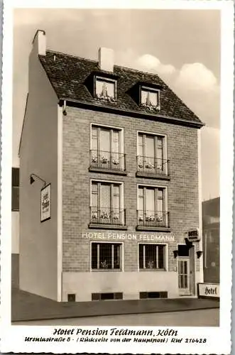 57029 - Deutschland - Köln , Hotel Pension Feldmann , Ursulastraße - nicht gelaufen