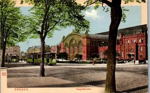 57087 - Deutschland - Bremen , Hauptbahnhof , Bahnhof - nicht gelaufen