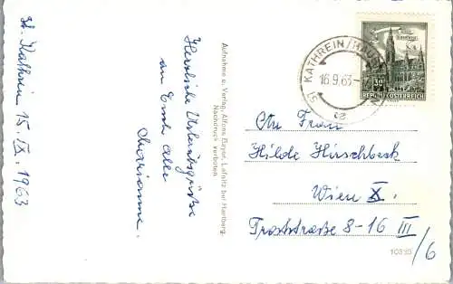57151 - Steiermark - Krieglach , Alpl , Peter Rosegger Geburtshaus - gelaufen 1963