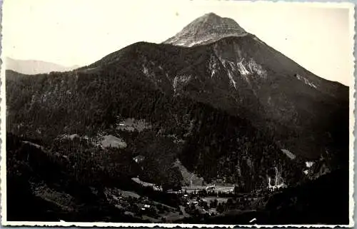 57155 - Niederösterreich - Mitterbach am Erlaufsee , Erlaufboden mit Ötscher - gelaufen 1961