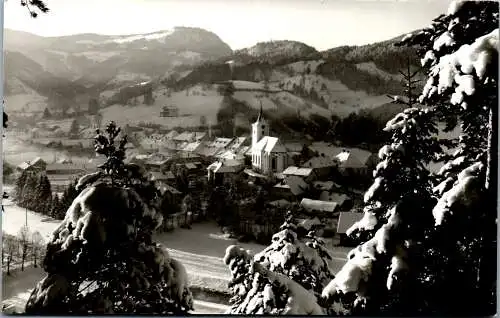 57156 - Niederösterreich - Türnitz , Panorama im Winter - nicht gelaufen