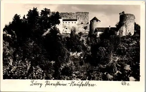 57171 - Oberösterreich - Neufelden , Burg Pürnstein - gelaufen 1954