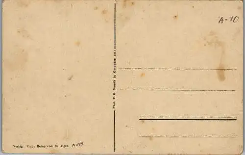 57174 - Oberösterreich - Aigen , Bärenstein - nicht gelaufen 1911