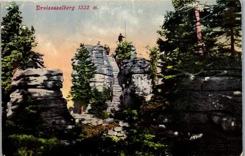 57175 - Deutschland - Freyung , Dreisesselberg - gelaufen 1908