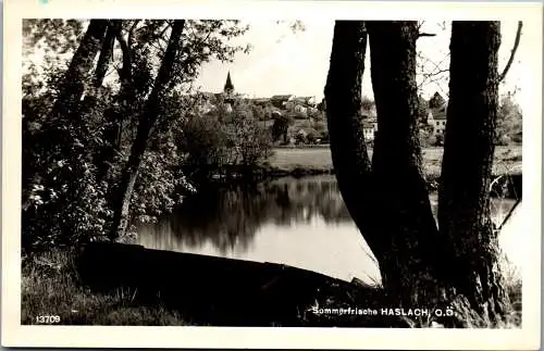 57191 - Oberösterreich - Rohrbach , Haslach , Motiv , Ansicht - gelaufen 1955