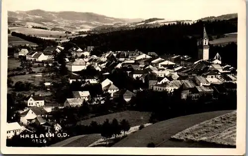 57194 - Oberösterreich - Rohrbach , Haslach , Panorama , Feldpost - gelaufen 1942