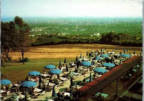 57206 - Wien - Wien , Blick von Hübners Restaurant , Bellevue am Himmel - gelaufen