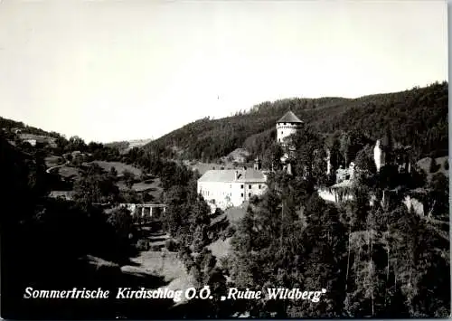 57224 - Oberösterreich - Kirchschlag , Ruine Wildberg - gelaufen 1968