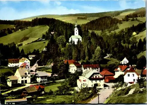 57233 - Steiermark - St. Kathrein am Hauenstein , Panorama , Gasthof - gelaufen 1963