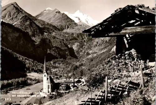 57246 - Kärnten - Heiligenblut , mit Großglockner - gelaufen 1962