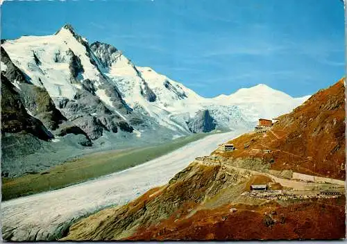 57249 - Salzburg - Großglockner , Hochalpenstrasse , Südrampe , Franz Josefs Höhe , Pasterze , Gletscher - gelaufen 1968