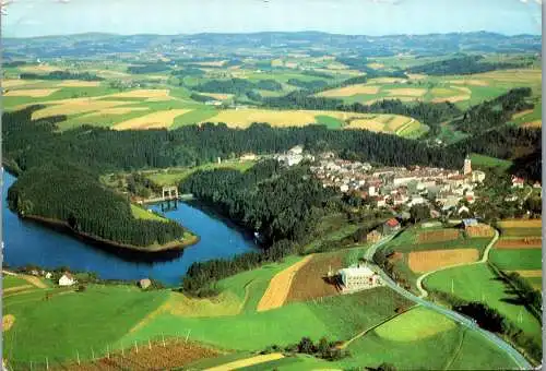 57259 - Oberösterreich - Neufelden , mit Ötscher , Panorama - gelaufen 1962