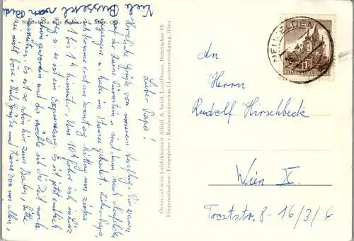 57259 - Oberösterreich - Neufelden , mit Ötscher , Panorama - gelaufen 1962