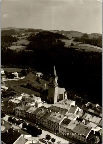 57266 - Oberösterreich - Haslach , Panorama - gelaufen 1964