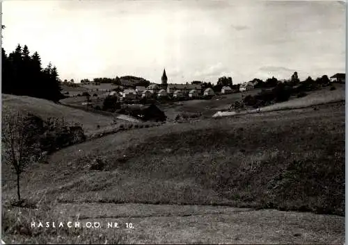 57267 - Oberösterreich - Haslach , Panorama - gelaufen 1961