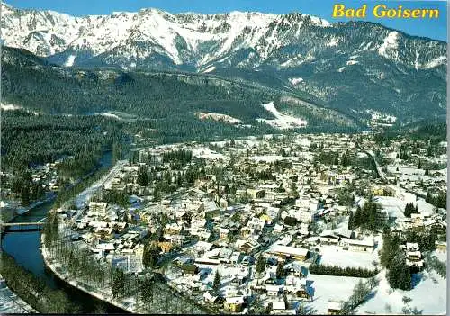 57274 - Oberösterreich - Bad Goisern , Panorama im Winter - gelaufen