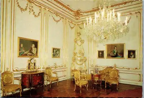 57286 - Wien - Schönbrunn , Schloß Schönbrunn , Gelber Salon - nicht gelaufen