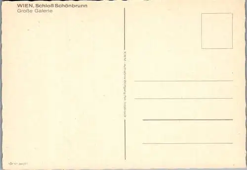 57287 - Wien - Schönbrunn , Schloß Schönbrunn , Große Galerie - nicht gelaufen