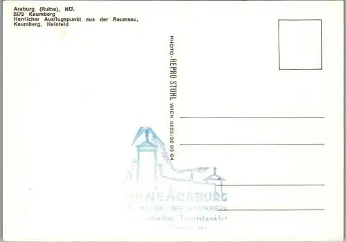 57293 - Niederösterreich - Kaumberg , Araburg , Ruine - nicht gelaufen