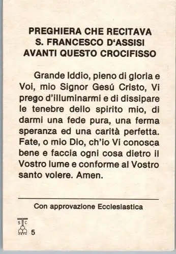 57299 - Andachtsbilder - S. Francesco d'Assisi ,  - nicht gelaufen