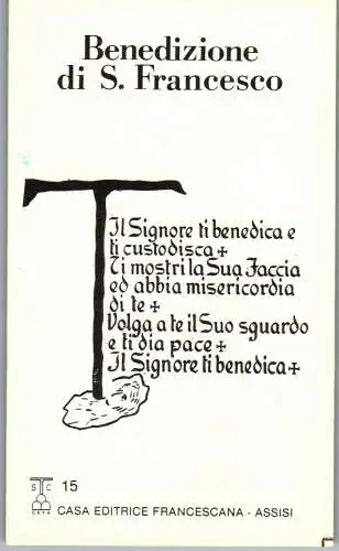 57300 - Andachtsbilder - Benedizione , di S. Francesco - nicht gelaufen