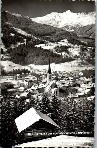 57304 - Salzburg - Bad Hofgastein , mit Hundskopf , Panorama - gelaufen 1966