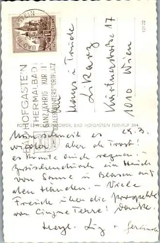 57304 - Salzburg - Bad Hofgastein , mit Hundskopf , Panorama - gelaufen 1966