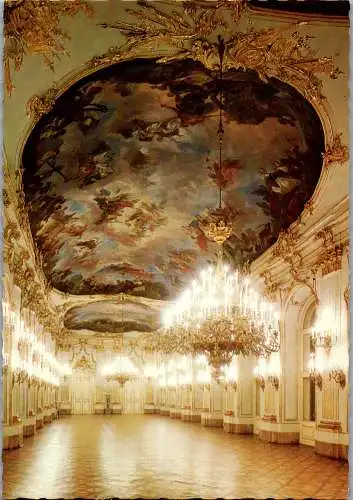 57335 - Wien - Schönbrunn , Schloß Schönbrunn , Große Galerie - nicht gelaufen