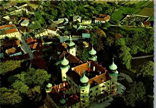 57346 - Niederösterreich - Artstetten , Schloß , Panorama - nicht gelaufen