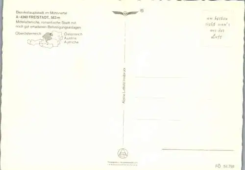 57352 - Oberösterreich - Freistadt , Panorama , Mühlviertel - nicht gelaufen