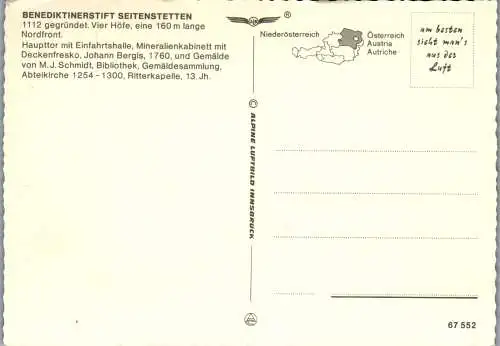 57362 - Niederösterreich - Seitenstetten , Benediktinerstift - nicht gelaufen