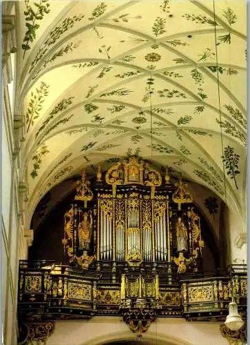 57371 - Kirchen - Bamberg , St. Michaelskirche , Orgel mit Kräuterdecke - nicht gelaufen