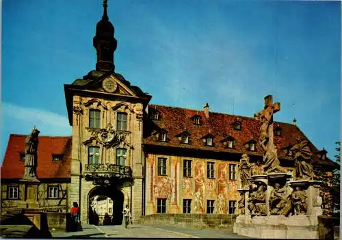 57374 - Deutschland - Bamberg , Altes Rathaus Ostseite - nicht gelaufen