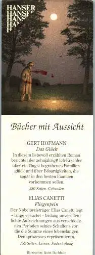 57384 - Lesezeichen - Bücher mit Aussicht , Gert Hofmann , Elias Canetti