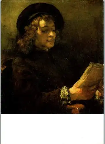 57388 - Künstlerkarte - Rembrandt Harmensz van Rijn , Titus van Rijn - nicht gelaufen