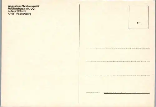 57397 - Oberösterreich - Reichersberg , Augustiner Chorherrenstift , Äußerer Stiftshof - nicht gelaufen