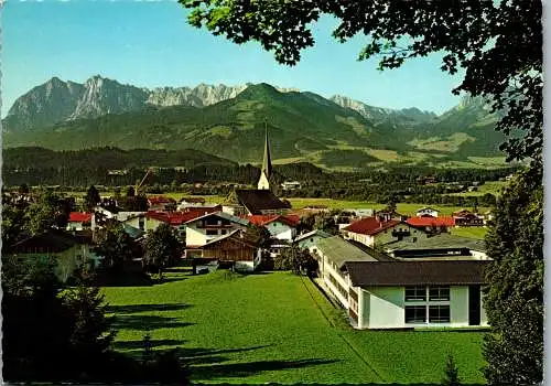 57409 - Tirol - Kössen , Blick auf Kaisergebirge - nicht gelaufen