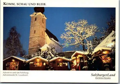 57427 - Salzburg - St. Leonhard , Adventmarkt - nicht gelaufen