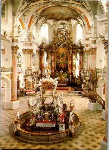 57439 - Kirchen - Vierzehnheiligen , Basilika , Inneres - nicht gelaufen