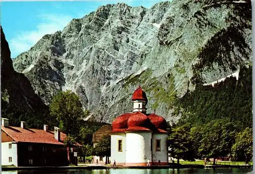 57440 - Deutschland - St. Bartholomä , Königssee mit Watzmann Ostwand - nicht gelaufen