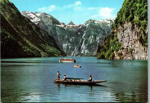 57441 - Deutschland - St. Bartholomä , Königssee vom Malerwinkel aus , Schönfeldspitze - nicht gelaufen