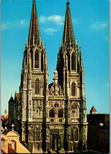 57454 - Kirchen - Regensburg , Dom St. Peter - nicht gelaufen