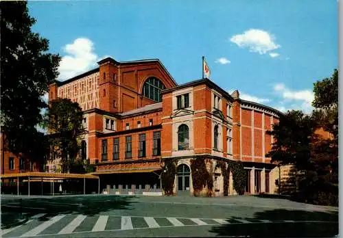 57455 - Deutschland - Bayreuth , Richard Wagner Festspielhaus - nicht gelaufen