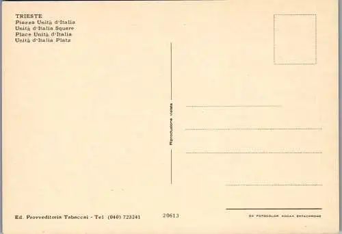 57469 - Italien - Triest , Piazza Unita d'Italia - nicht gelaufen