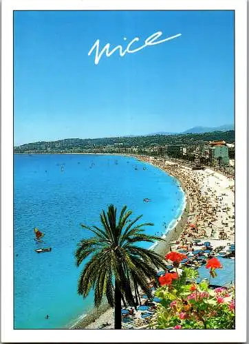 57490 - Frankreich - Cote D'Azur , Nice , Panorama - gelaufen 2006