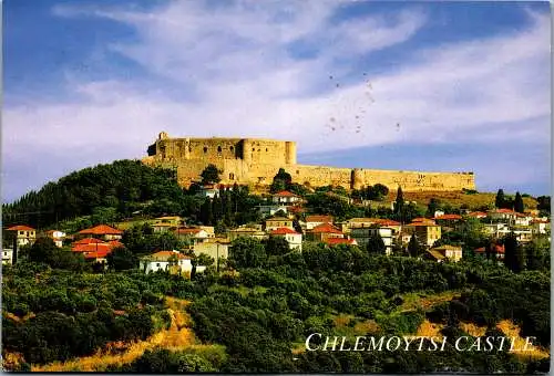 57493 - Griechenland - Killini , Chlemoytsi Castle - gelaufen